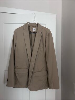 GAP Beige Casual Blazer